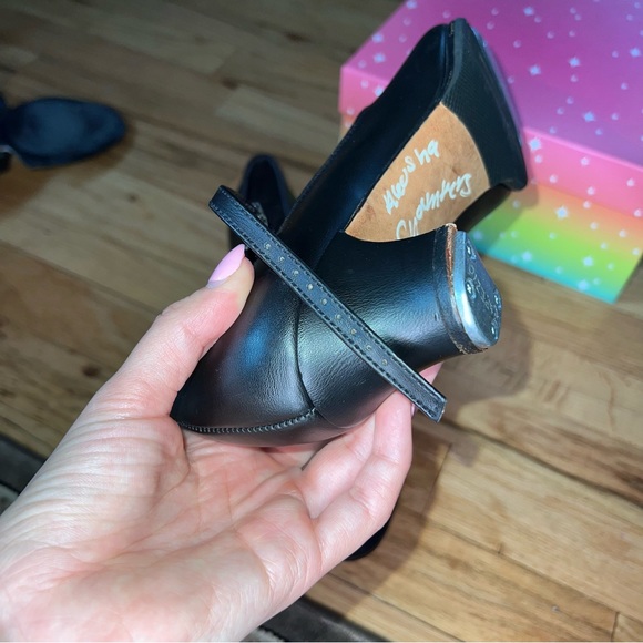 CAPEZIO black character tap shoes size10M - Picture 13 of 16